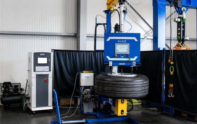 KUNZ UAS + UTS NGtronic Workstation | Aircraft Wheel Assembly / Disassembly