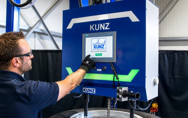 KUNZ UTS NGtronic dual spindle nut runner | Aircraft Wheel Torquing