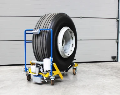 KUNZ LogMove-E | In Shop Aircraft Wheel Transportation