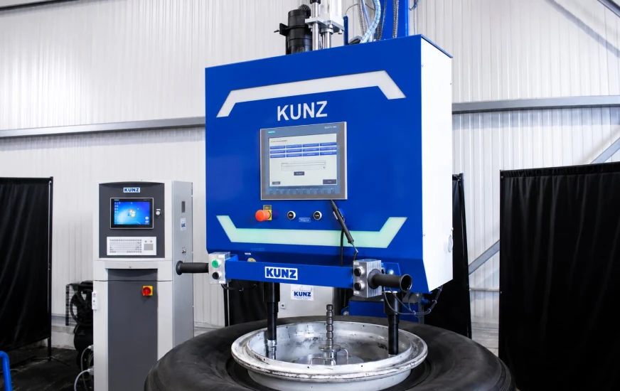 KUNZ UTS NGtronic dual spindle nut runner | Aircraft wheel torquing