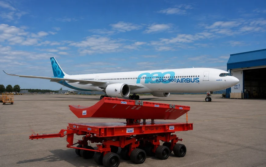 Kunz Aircraft Recovery Trailer 90t