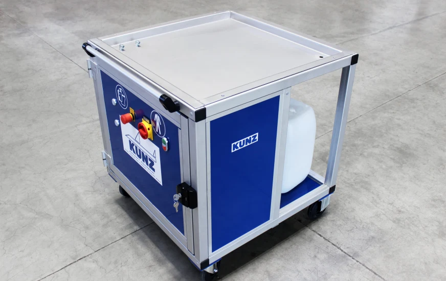 KUNZ BDU | Aircraft Brake oil draining for clean disassembly